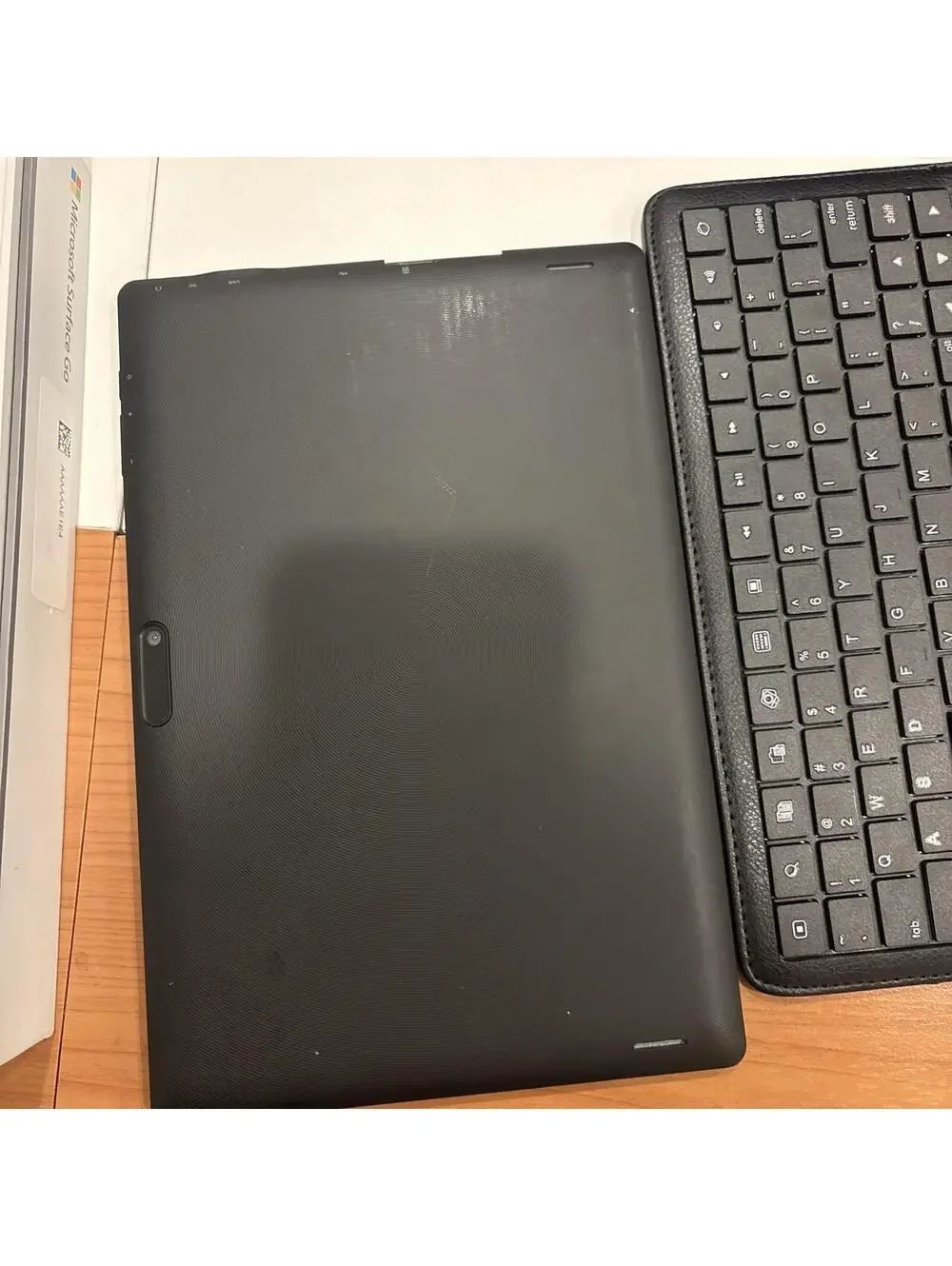 Lot Of 5 Android Tablets, 1 Surface Go, Bluetooth Keyboard & Cases For Part